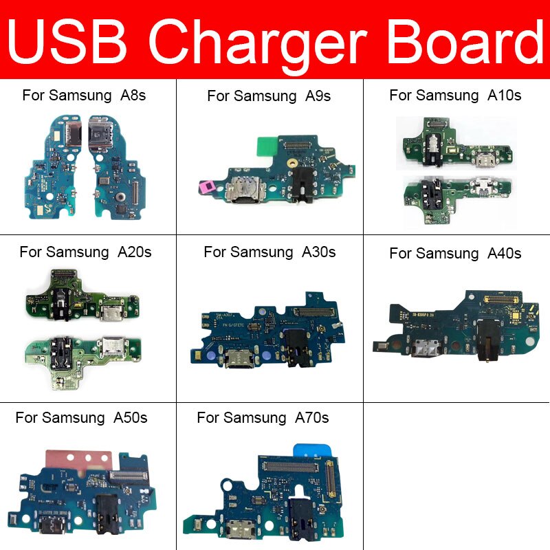 Bảng Mạch Cổng Sạc Usb Cho Samsung Galaxy A8s A9s A10s A20s A30s A40s A50s A70s