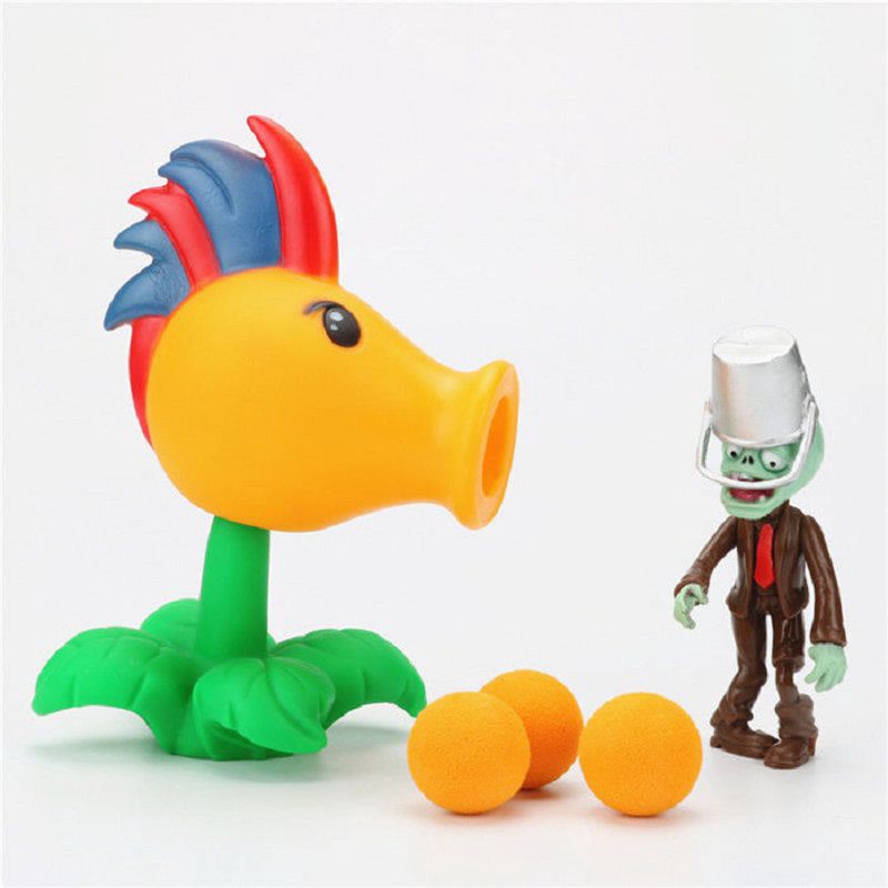 Mô hình nhân vật game Plants vs Zombies bằng PVC cho trẻ em