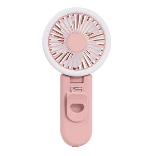 Quạt Mini Gắn Đèn Led Hỗ Trợ Chụp Ảnh