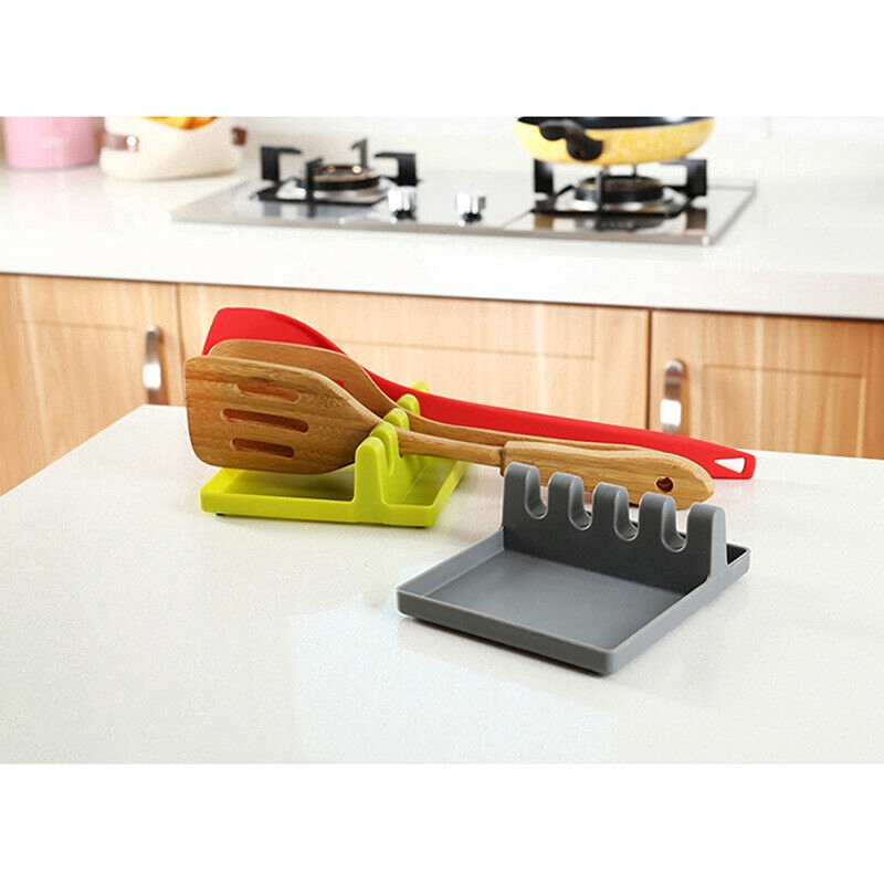 Khay để dụng cụ nấu ăn bằng silicon chịu nhiệt tốt