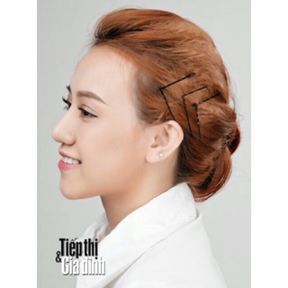 Vỉ 36 chiếc cặp gim tóc (vỉ xanh)