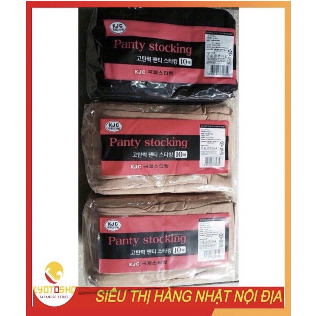 Set 10 tất panty KJC Hàn Quốc