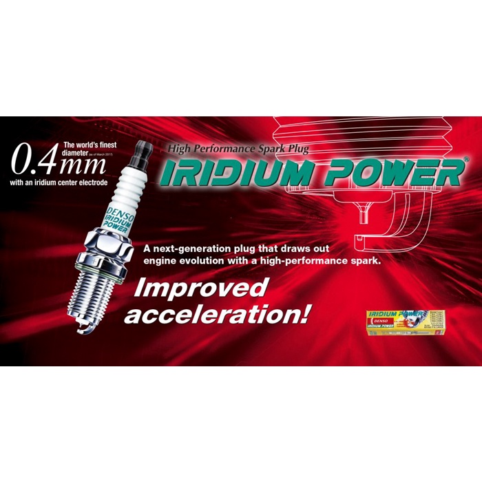 BUGI DENSO IRIDIUM IU27 dành cho xe phân khối 150cc trở lên