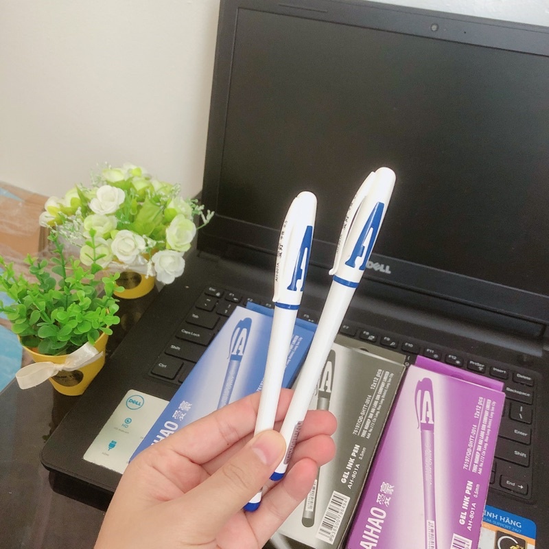 Sỉ 5 HỘP BÚT CHỮ A - Xanh-Đen-Đỏ-Tím - ĐỦ MÀU