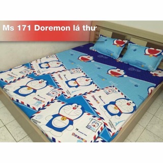 Set 1 ga chun + 2 vỏ gối doraemon
