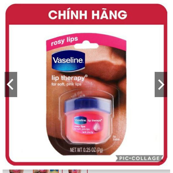 Son Dưỡng Môi Vaseline Mùi Hoa Hồng Lip Therapy Rosy 7g