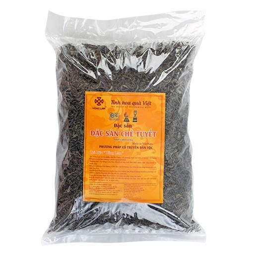Đặc sản chè (trà) tuyết Hồng Lam, dạng gói (200gr, 500gr). Hương vị ngọt hậu