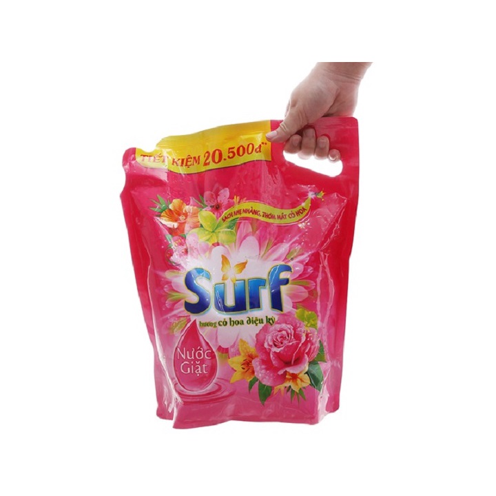 Túi nước giặt Surf 3.5kg Xanh Sương Mai/ Hồng Dịu Kỳ