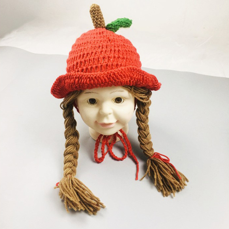 Nón len phong cách Hàn Quốc xinh xắn cho bé