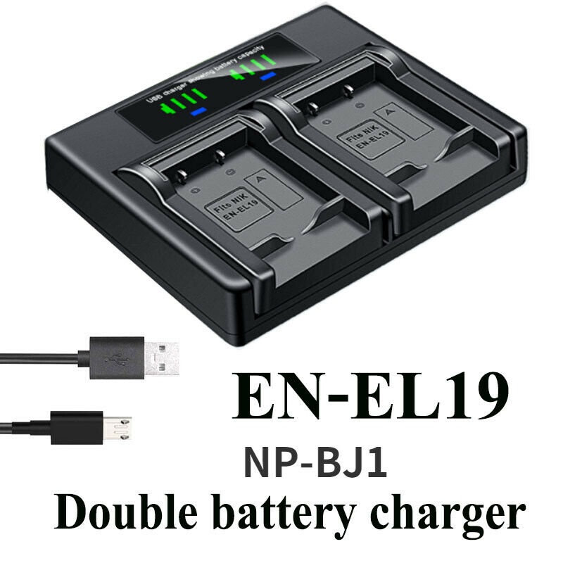 Bộ Sạc Pin Kép Cho SONY NP-BJ1 DSC-RX0 RX0M2