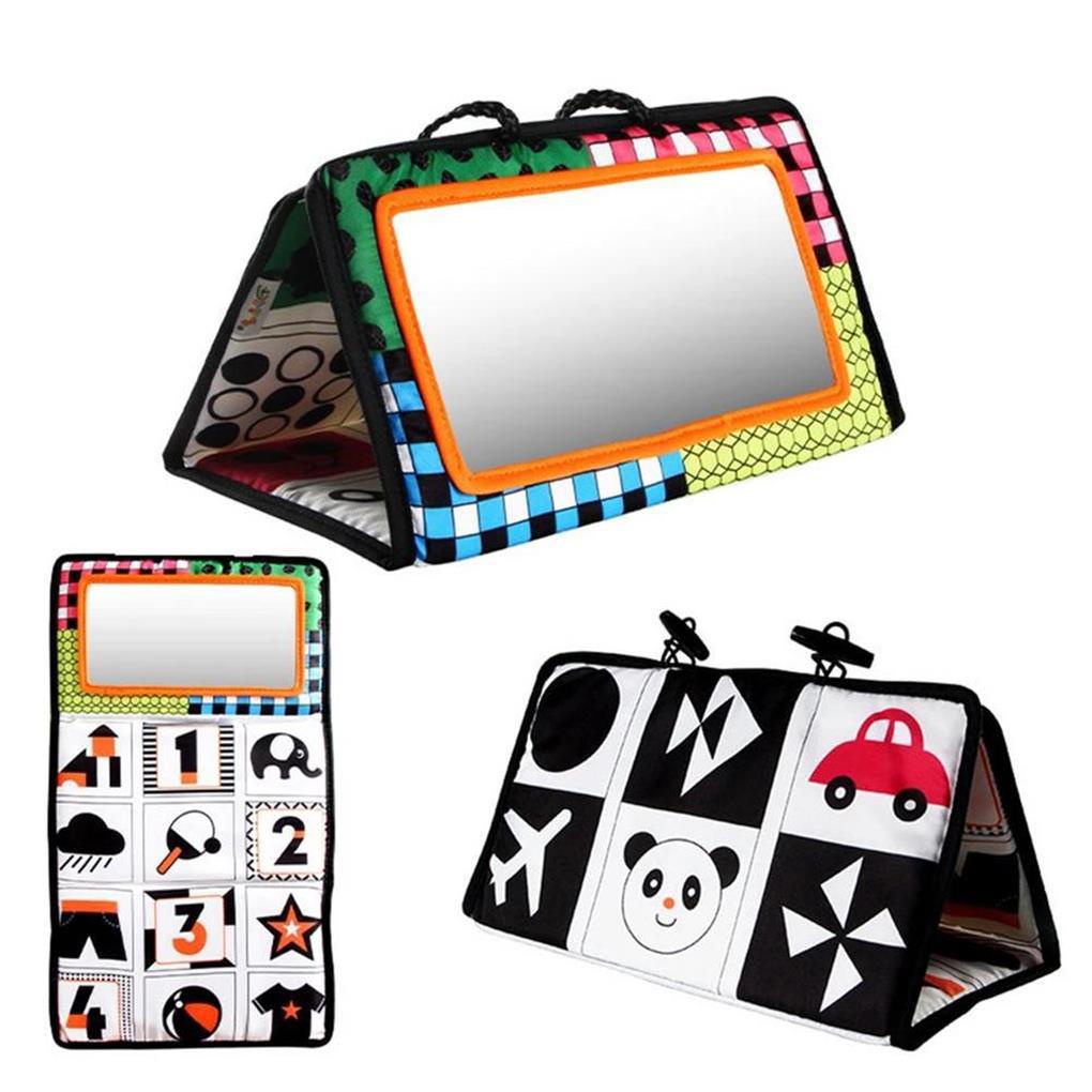 [Choo] Đồ Chơi Gương Thời Gian Tăng Khả Năng Tương Phản Cao Đồ Chơi Giáo Dục Sớm Thú Vị Cho Bé Sơ Sinh