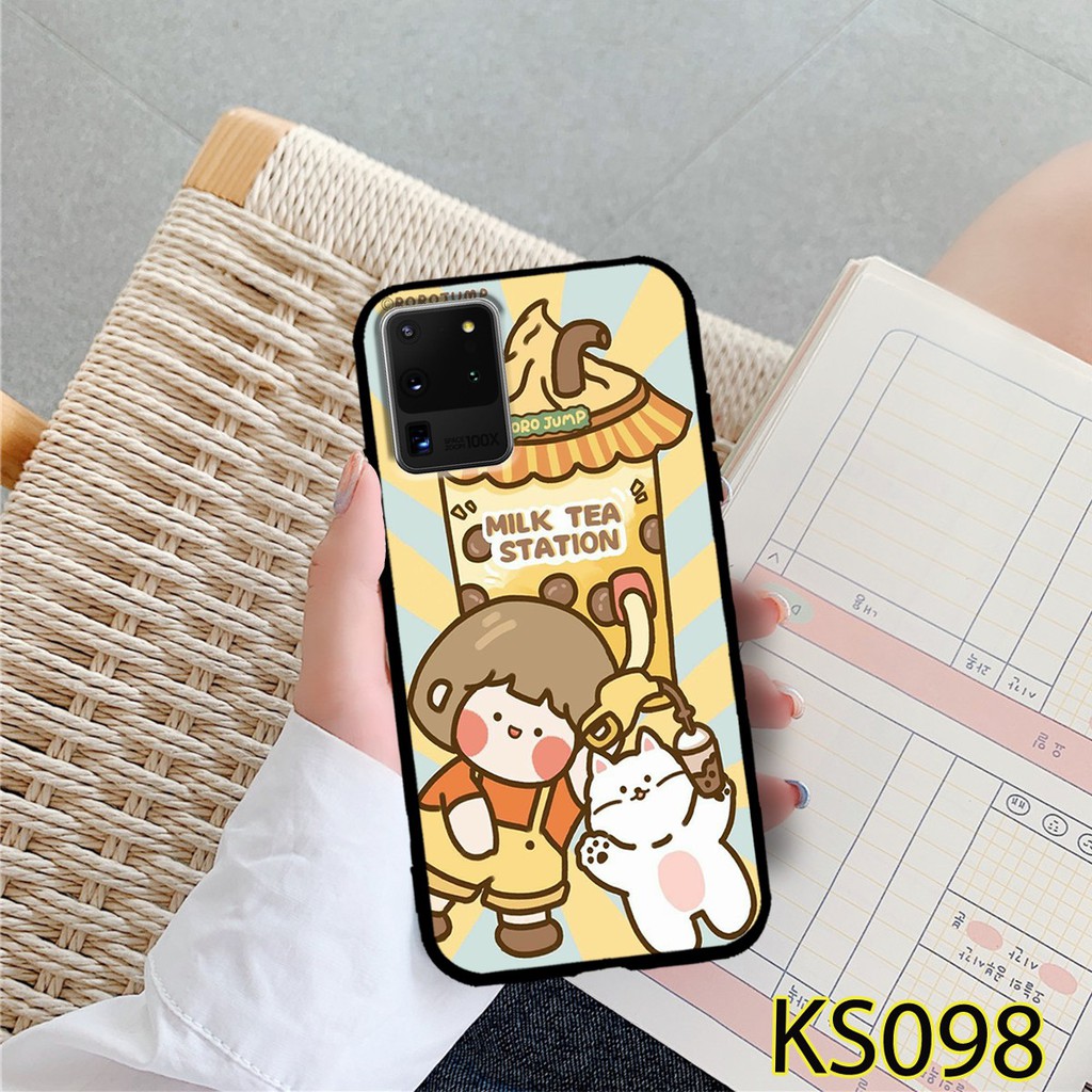 Ốp lưng Samsung S20/S20 PLUS/S20 ULTRA in hình  Bé trà sữa siêu đẹp, độc, lạ_KINGSTORE.HN_Ốp SS S20/S20 PLUS/S20 ULTRA