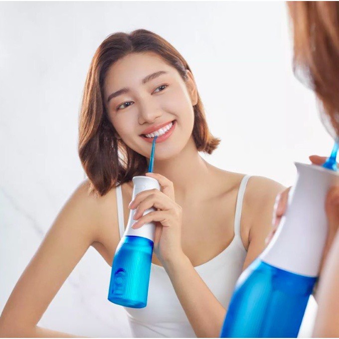 Máy tăm nước, xịt vệ sinh răng miệng Soocas W3 Pro, 240ml Chứng nhận FDA 3 chế độ với 7 bánh răng