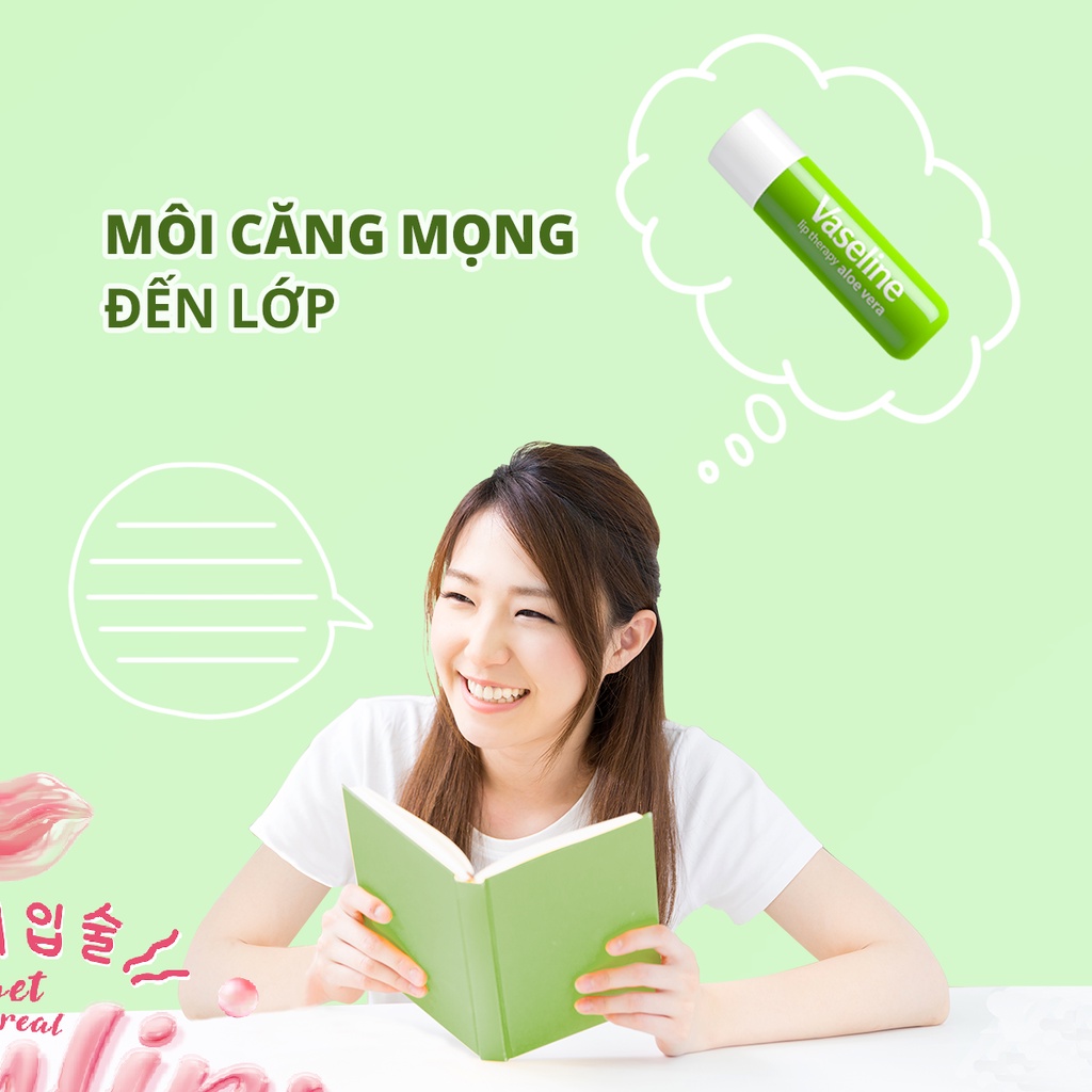 Son Dưỡng Mềm Môi Vaseline Stick (4.8g)