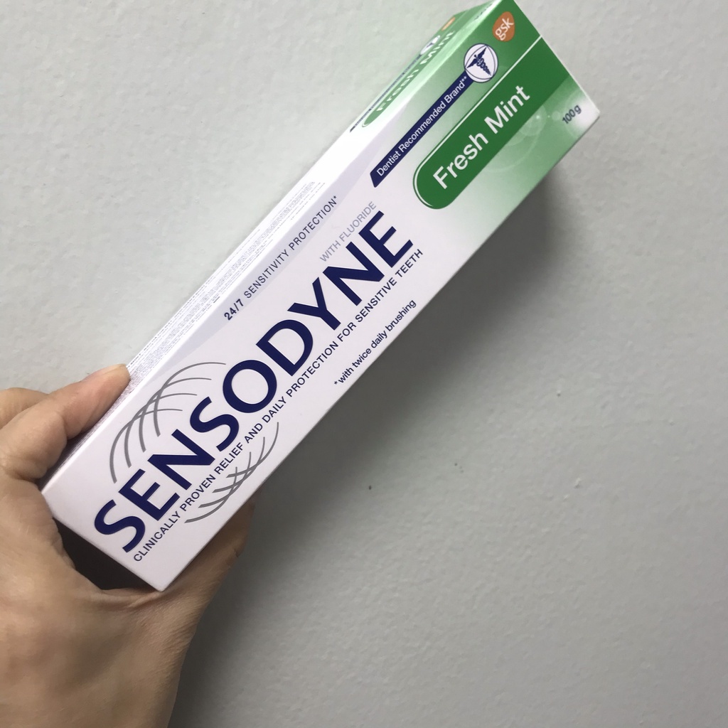 Kem đánh răng bạc hà SENSODYNE Bạc Hà/Mát Lạnh/Giảm ê buốt/Multi Care 100g