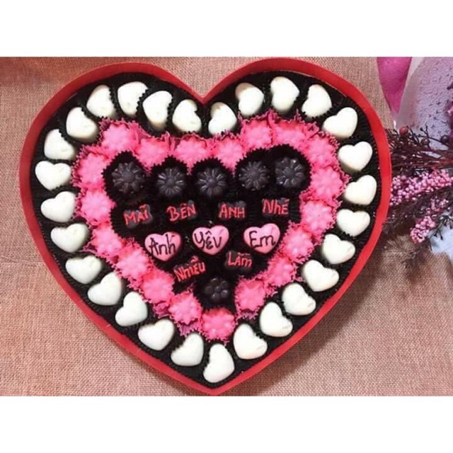 Socola valentine mẫu 129