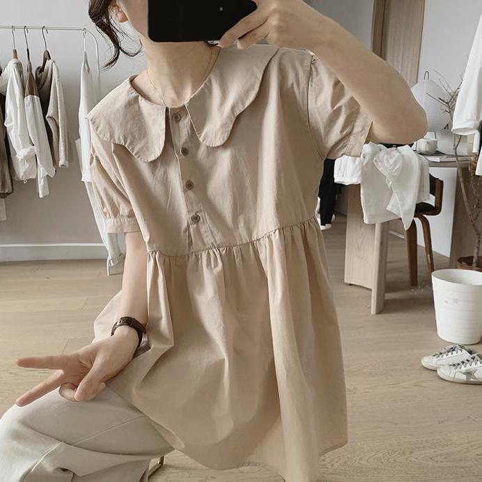 Áo Thun Ngắn Tay Dáng Rộng Phong Cách Hàn Quốc Thời Trang Mùa Hè Hàng Mới Dành Cho Bạn Nữ