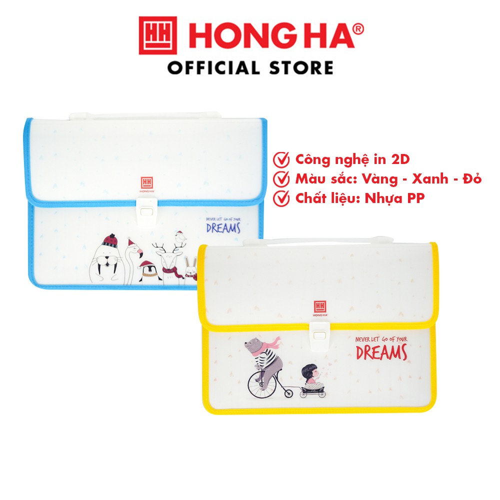 Cặp học sinh Hồng Hà Dream 3861 (giao màu ngẫu nhiên)