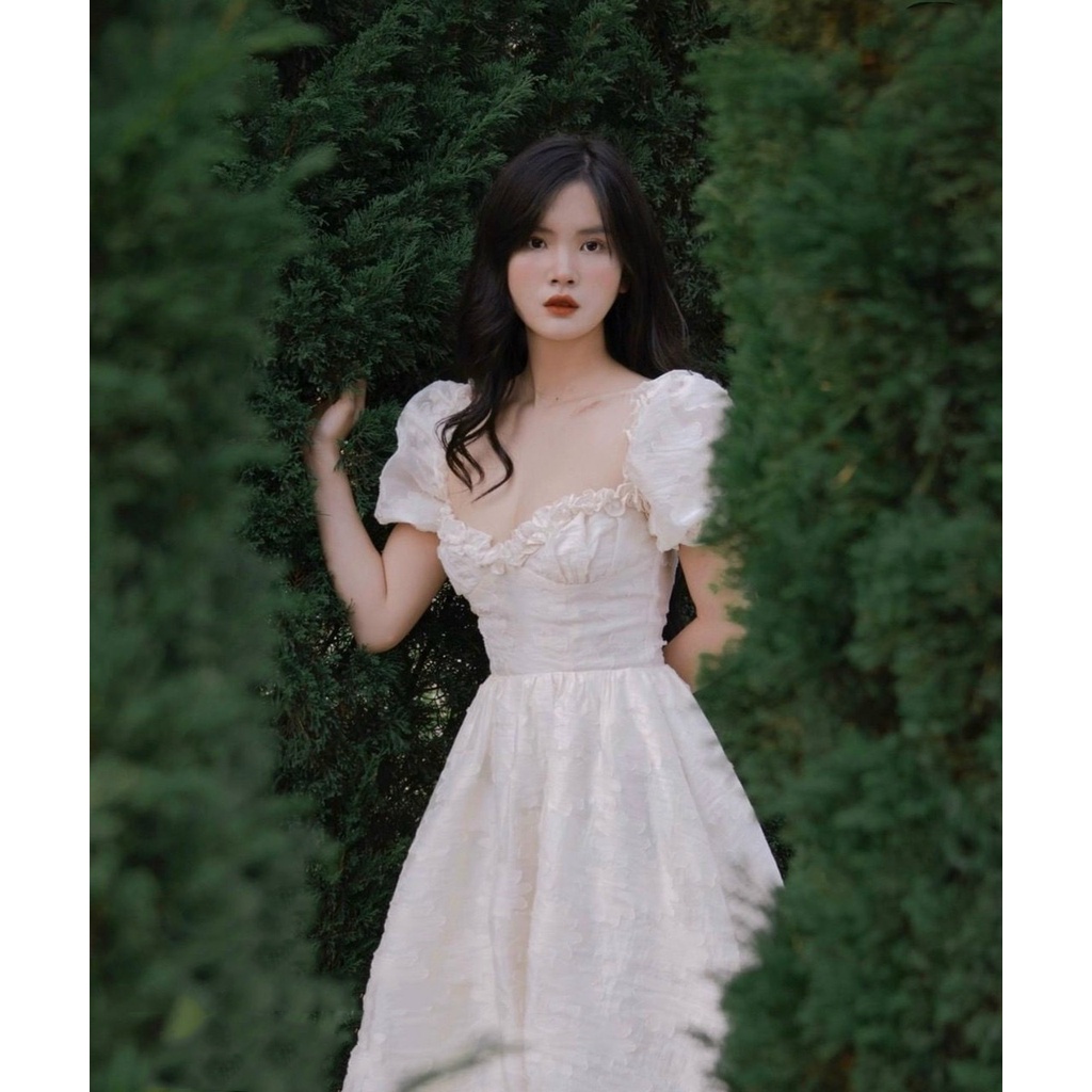 Đầm nữ thiết kế sốp hoa chất liệu tơ sồi cao cấp siêu mềm nhẹ đẹp, trong may lót ko lo lộ hở, size 40-58kg - SH162