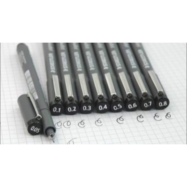 Bút line kháng nước STAEDTLER pigment liner