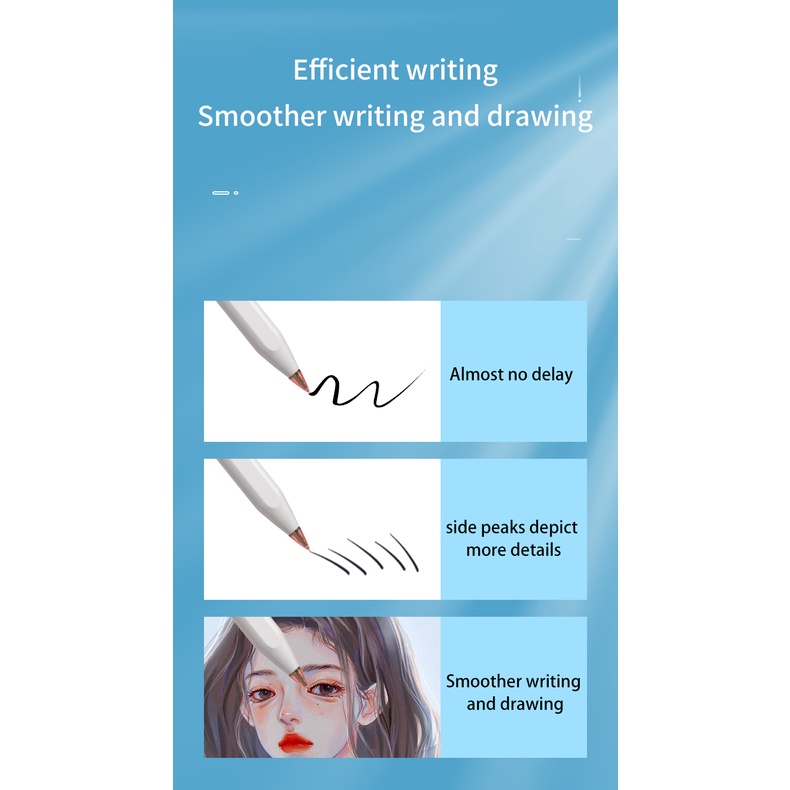 Ngòi Thay Thế Cho Bút Cảm Ứng Ap Pencil 1/2 1st 2nd Generation