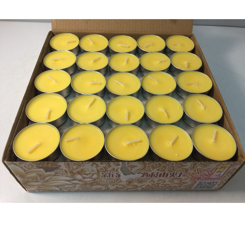 Nến Bơ Đốt Đèn Xông Tinh Dầu Giá Tốt, Nến Tealight Trang Trí, Nến Viên Tròn, Nến Mini Thờ Cúng Cháy 4 Giờ– Better Life