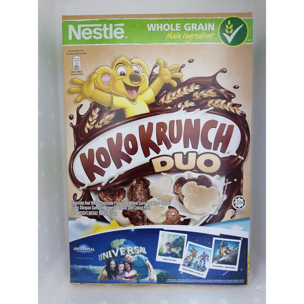 [330g - DUO] Ngũ cốc ăn sáng [Philippines] NESTLE Koko Krunch Duo Breakfast Cereal (halal) (bph-hk)