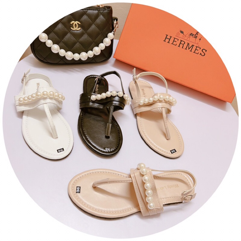 Dép sandal kẹp ngón bệt quai ngọc ngang rẻ đẹp