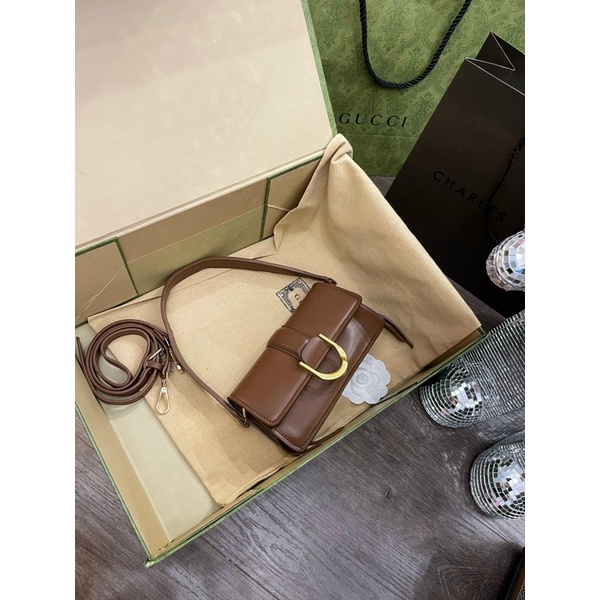 Túi móng ngựa hottrend size 18cm kèm 2 dây đeo