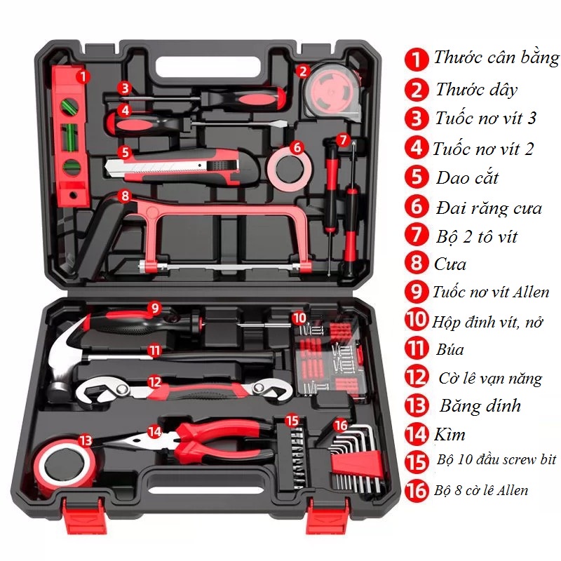 Bộ dụng cụ sửa chữa đa năng, Hộp đồ nghề sửa chữa