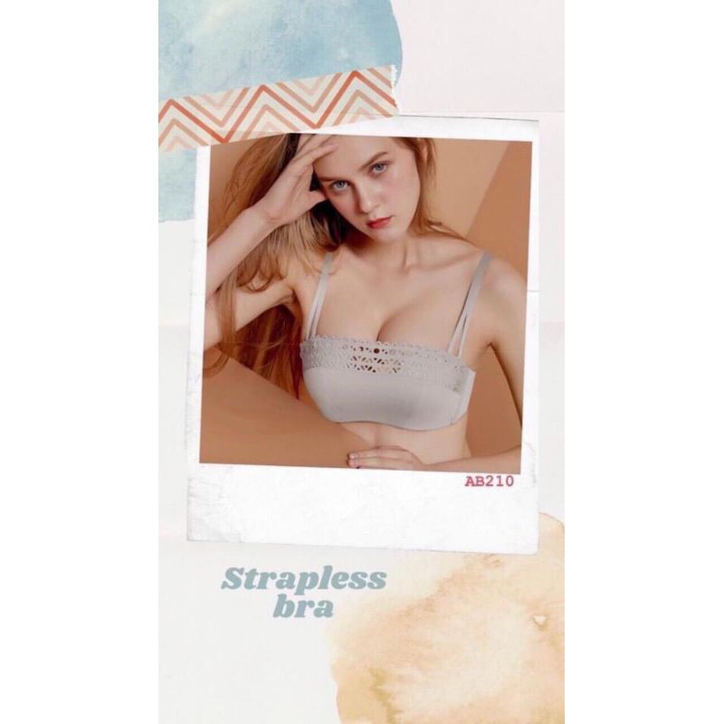 Áo bra cúp ngực viền ren hàng QC