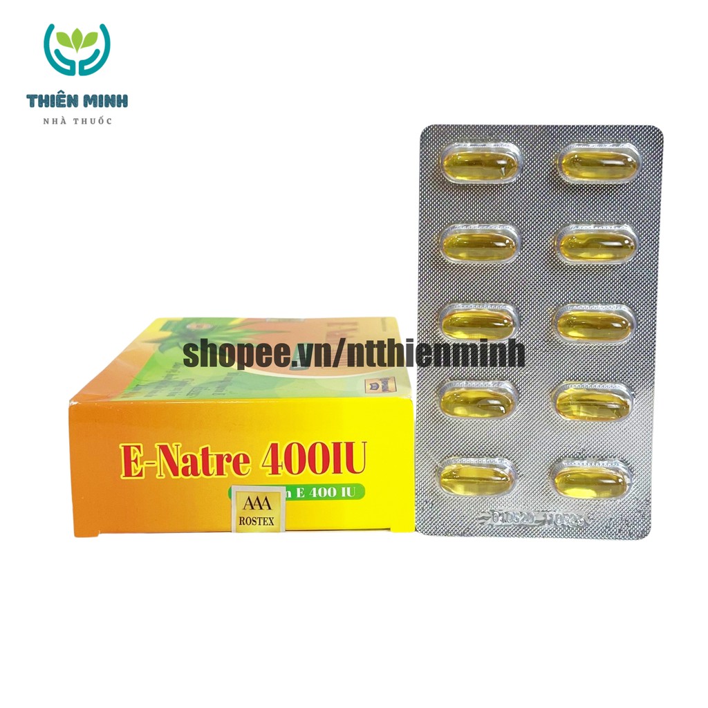 Viên uống đẹp da Vitamin E Omega 3 chống lão hóa, ngừa nếp nhăn, sáng hồng da - Hộp 30 viên dùng 1 tháng
