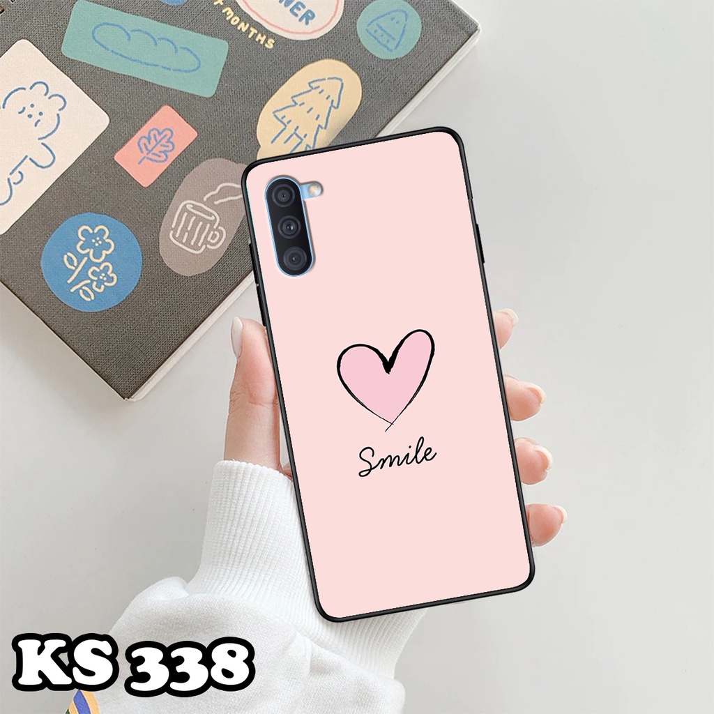 Ốp lưng Samsung A11 - Samsung M11 - Ốp in hình LoveSmile - Chất liệu TPU cao cấp chống sốc bảo vệ máy