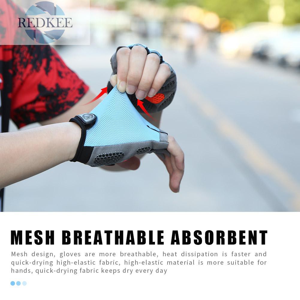 Găng Tay Thể Thao Hở Ngón Chống Trượt