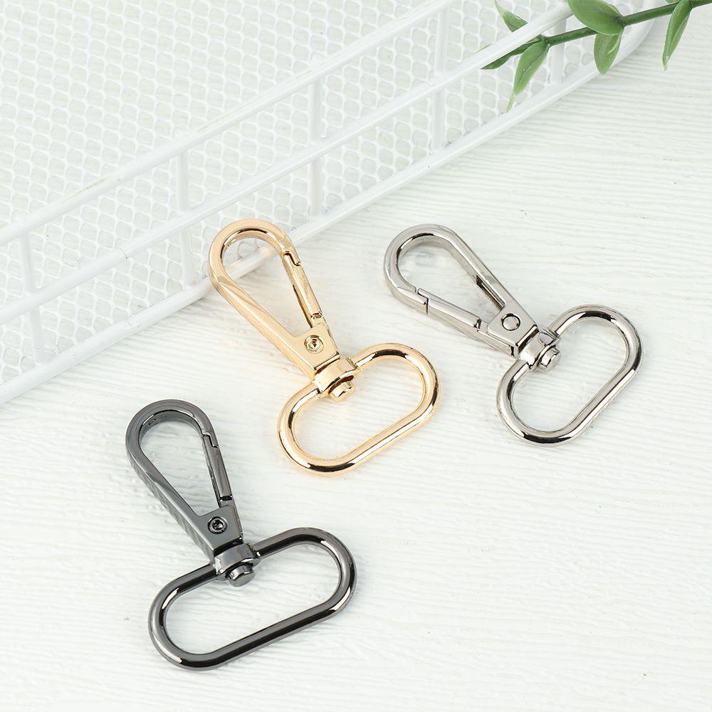 SOFTNESS 1 Khóa Gài Dây Đeo Túi Xách Bằng Kim Loại DIY