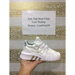 Giầy thể thao EQT trắng vạch xanh