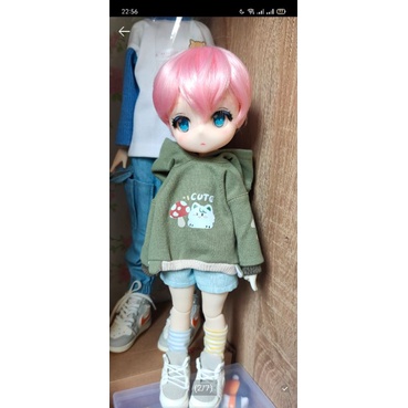 Wig búp bê 1/4 - 1/6  phong cách Anime