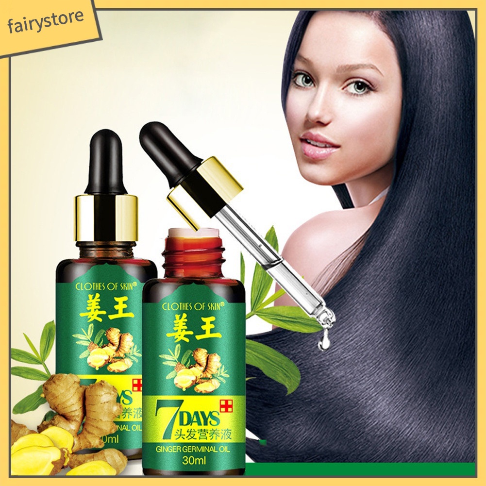[Hàng mới về] Tinh dầu gừng kích thích mọc tóc an toàn hiệu quả trong 7 ngày
