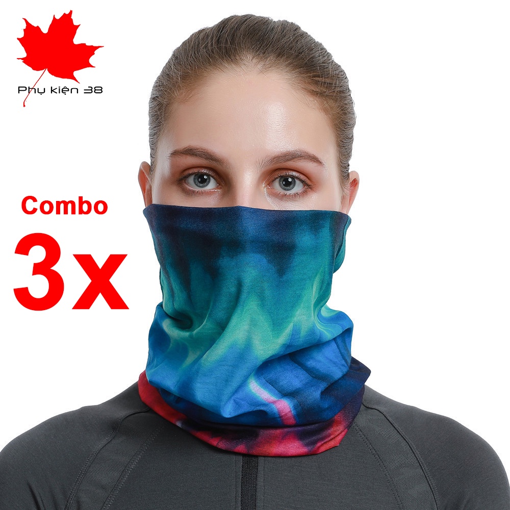 Khăn đa năng JIABAO dùng làm khẩu trang chống bụi chống gió, giữ ấm