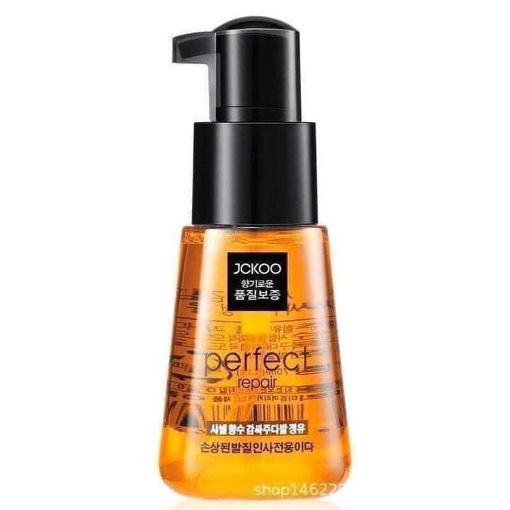 Tinh dầu dưỡng tóc JCKOO Perfect Repair 70ml Serum Phục hồi Tóc uốn, nhuộm, tóc hư tổn khô xơ giữ nếp, mượt tóc