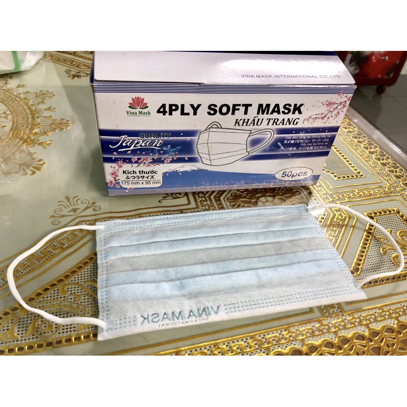 (SALE) KHẨU TRANG Y TẾ XUẤT NHẬT(3 lớp)