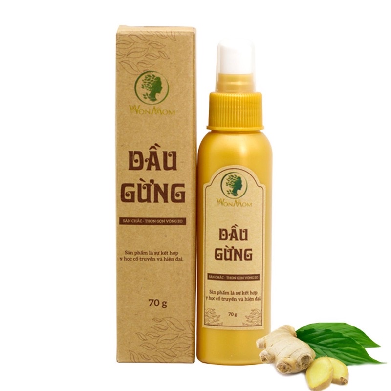 DẦU GỪNG TAN MỠ WONMOM 70G