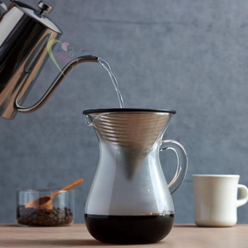 Phễu lọc cà phê bằng thép không gỉ tái sử dụng cho máy pha cà phê
