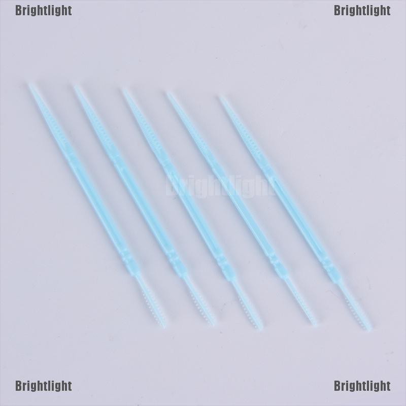 Bộ 100 Tăm Xỉa Răng 2 Đầu Chuyên Dụng Cho Răng Miệng