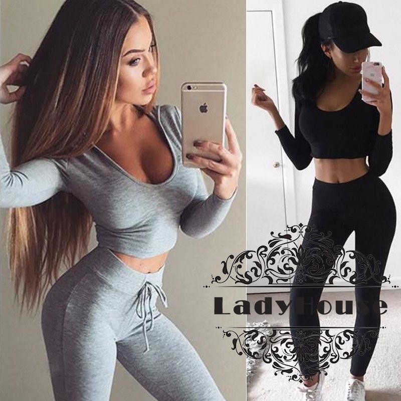 Set đồ tập thể thao quyến rũ cho nữ