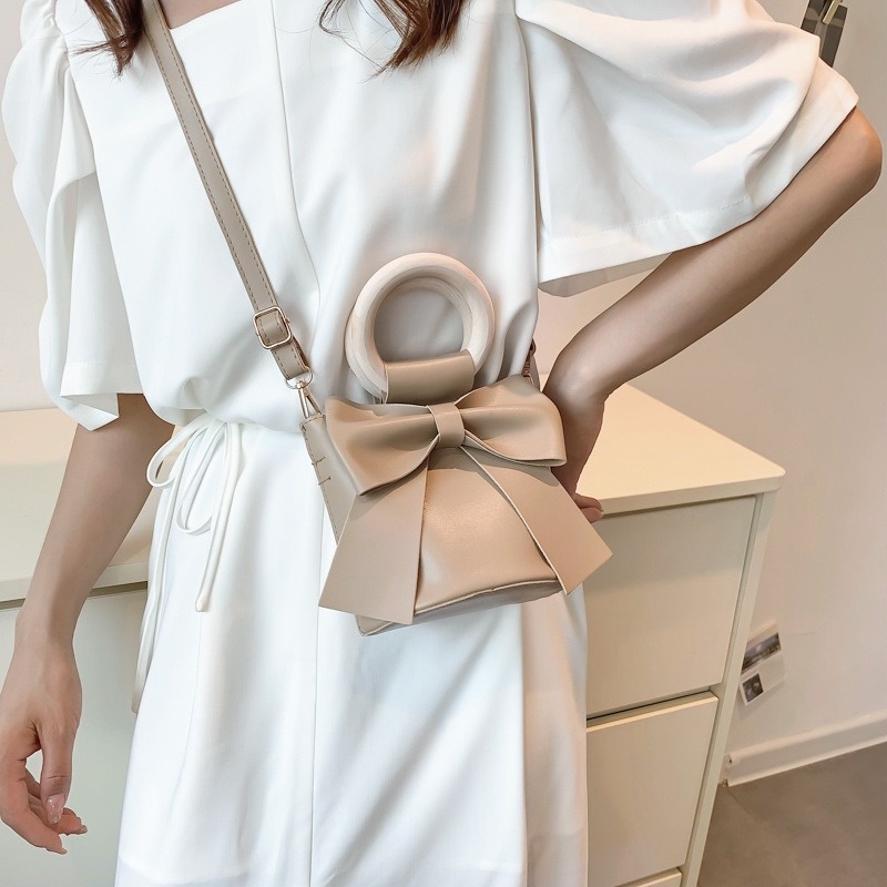 Túi Đeo Chéo Vai Thắt Nơ Phong Cách niche Mới 2022 GYLXB293