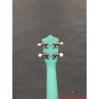 ĐÀN UKULELE SOPRANO MÀU XANH LỤC BẢO