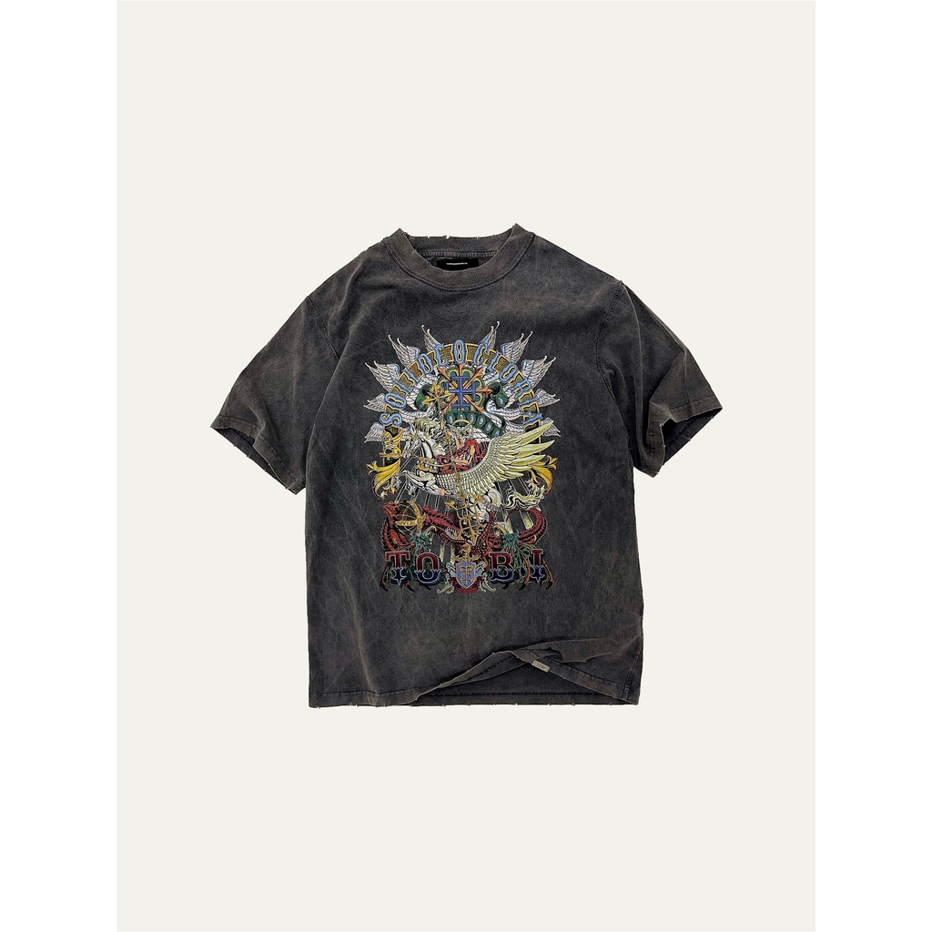 Áo thun tay lỡ SDG TOBI vải Cotton