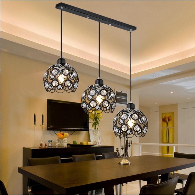 Đèn Thả Pha Lê KZ Sang Trọng Hiện Đại Trang Trí Phòng Ngủ, Phòng Bếp, Phòng Khách SHOWROOM Cực chất