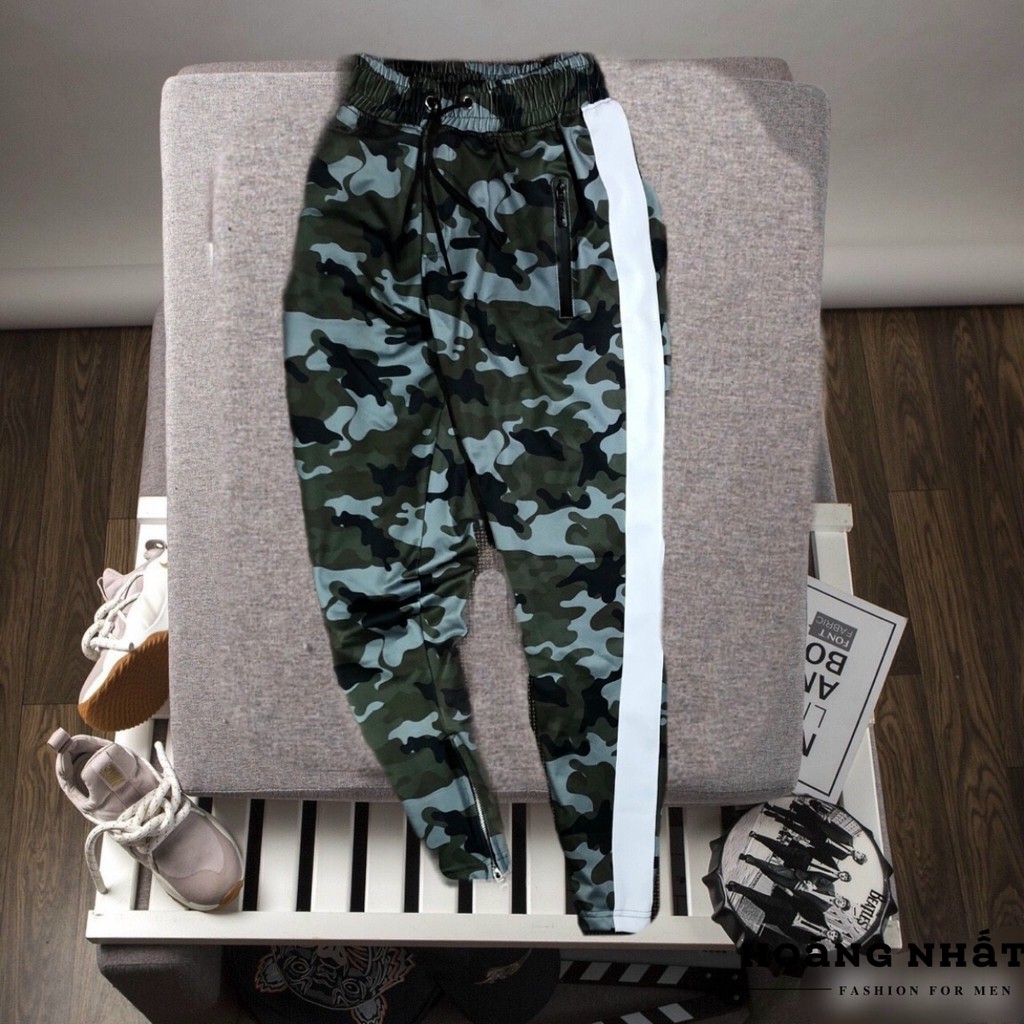 [Mã SHOPNH299 giảm 15k đơn 299k ] Quần dài thể thao jogger lính rằn ri dành cho nam , quần 1 sọc vải mát mịn - Q030 | BigBuy360 - bigbuy360.vn